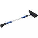 Snow Brush, Telescopic, EVA Foam Blade, 48" Long, Black/Blue (NN434)