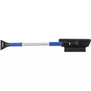 Snow Brush, Telescopic, EVA Foam Blade, 48" Long, Black/Blue (NN434)