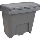 Salt & Sand Storage Bins, With Hasp, 21" x 27" x 26", 4.24 cu. ft., Grey (NO615)