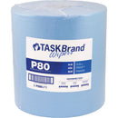 Essuie-glaces TaskBrand® P80 Heavy Duty Premium Series - 13"x 12"Bleu (475s)