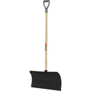 Nordic™ Snow Pusher, Polypropylene Blade, D-Grip Handle, 20-3/4" W (NPP21KD)