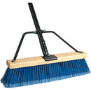 Balai-brosse fin Ryno avec manche renforcé poils en PVC 36"