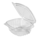 Hinged Deli Container, Clear, 4 oz. - Case of 400 (AD04)