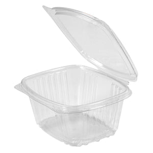 AD16 Clear Hinged Deli Container 16oz (200/cs)
