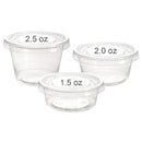 Premier Essential Portion Cup, 1.5 oz., Clear, Polypropylene, 2500 Cups/Case (PEPCPP15)