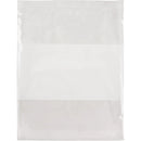White Block Poly Bags, Reclosable, 2 mils, Pack of 100 (Multiple Sizes)