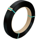 Strapping, Polyester, 1/2" W x 3250' L, Black, Manual Grade (PG556)
