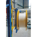 Strapping Dispenser, Polyester/Steel/Polypropylene Straps, 16"/8" Core Dia., 3"/8"/6" Roll Width (PG777)