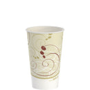 Solo® Compostable Paper Cold Cups, Wax Coated, Symphony® Design (Multiple Options)