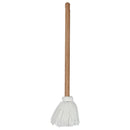 Select Dish Mop, 10" Hnadle, White (S100)