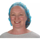 Bouchons bouffants 21"- Bleu (paquet de 100)