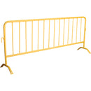 Portable Barrier, Interlocking, 102" L x 40" H, Yellow (SEE396)