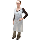 SEK351 Tabliers en polyéthylène blanc 35"x 46"(paquet de 100)