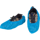 CPE Shoe Covers, Large, Polyethylene, Blue, 1,000 per case (Multiple Sizes)
