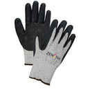 Cold Weather Seamless Stretch Cut-Resistant Gloves, 13 Gauge, Foam Nitrile Coated, ASTM ANSI Level A4 (SGF)