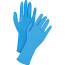 Disposable Gloves, X-Large, Latex, 14-mil, Powder-Free, Blue, 50 per box (SGR043)