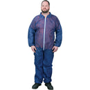 Coveralls, Blue, Polypropylene - Case of 50 (Multiple Sizes)