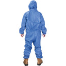 Hooded Coveralls, Blue, SMS - Case of 25 (Multiple Sizes)