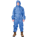Hooded Coveralls, Blue, SMS - Case of 25 (Multiple Sizes)