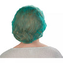 Bouffant Caps, Polypropylene, Green - Case of 1,000
