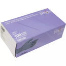 Disposable Gloves, Nitrile, 6-mil, Powder-Free, Black (100/box)