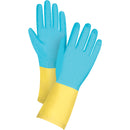 Dipped Chemical-Resistant Gloves, 12" L, Neoprene, Flock-Lined Inner Lining, 20-mil (12/Pack)