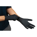 Heavyweight Tactile Grip Examination Gloves, Nitrile, 8-mil, Powder-Free, Black (100/box)