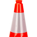 Premium Traffic Cone, 18", Orange, 6" Reflective Collar(s) (SHL472)