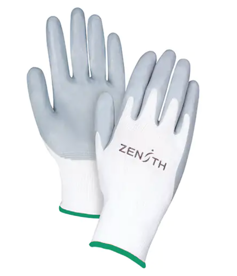 Gants légers enduits de nitrile en mousse calibre 13 - 8/moyen