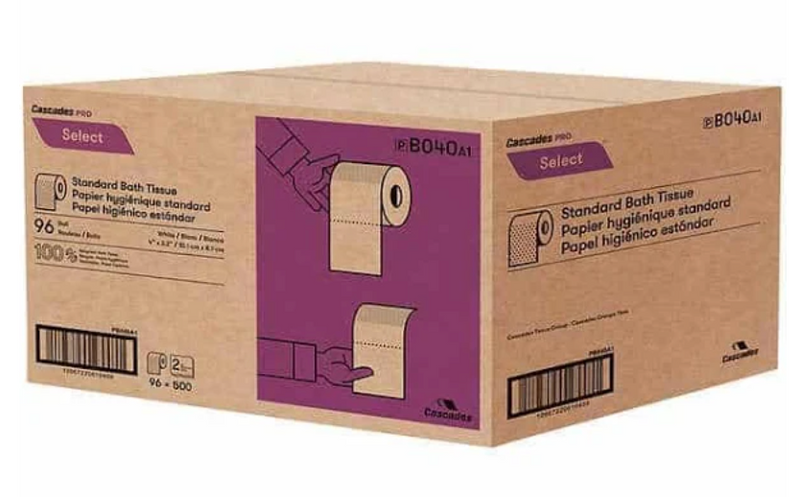 Pro Select™ B040 - Recycled Toilet Paper 500s (96/cs)