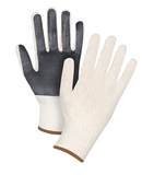 Gants en tricot de polyester/coton avec revêtement en palm - Moyen