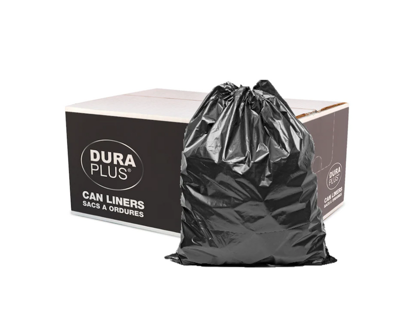 Garbage Bags 20" x 22" Black - Regular (500/cs)