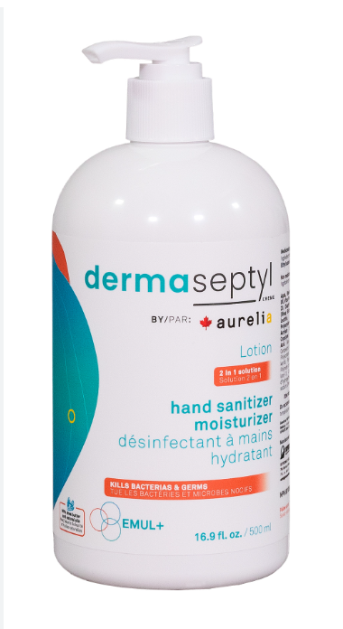 DERMASEPTYL Antiseptic Hand Sanitizer & Moisturizer (500mL)