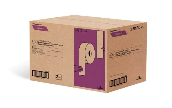 B120 Pro Select™ - Jumbo Toilet Paper 900' (8/cs)