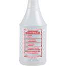 Round Spray Bottle with WHMIS Label, 24 oz. (TS-B289W-2)
