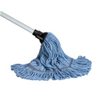 Loopy Detachable Yacht Mop, Polyester/Rayon, 10 oz., Loop Style, Blue (YM-Y200)