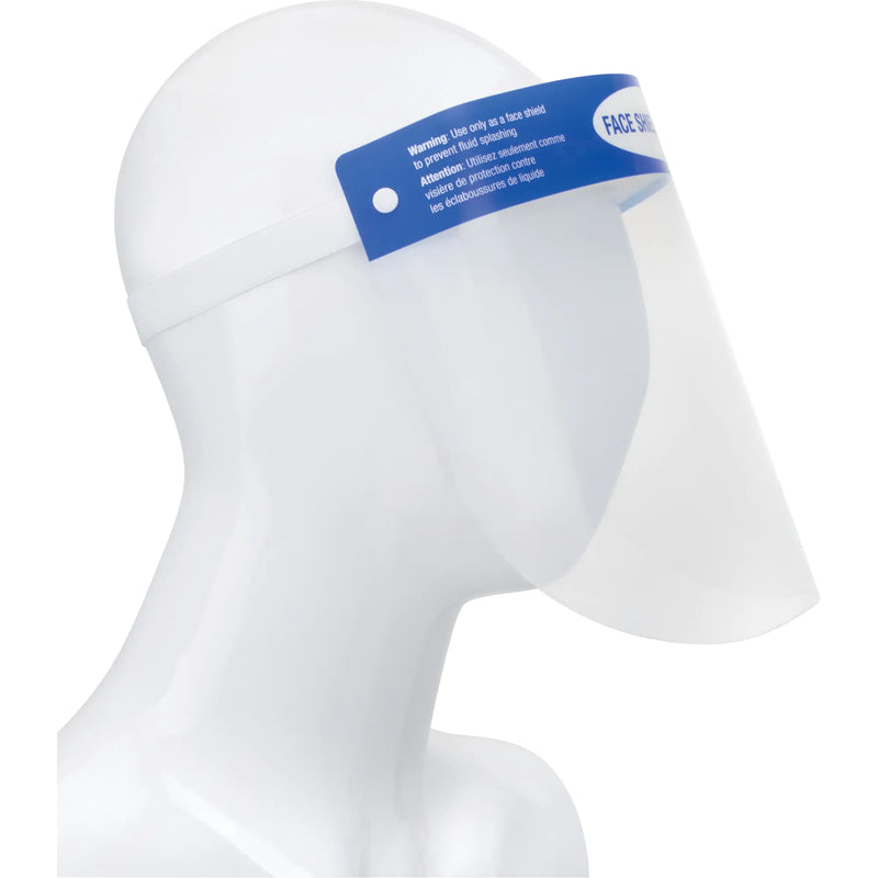 Disposable Faceshield with Head Gear, PET