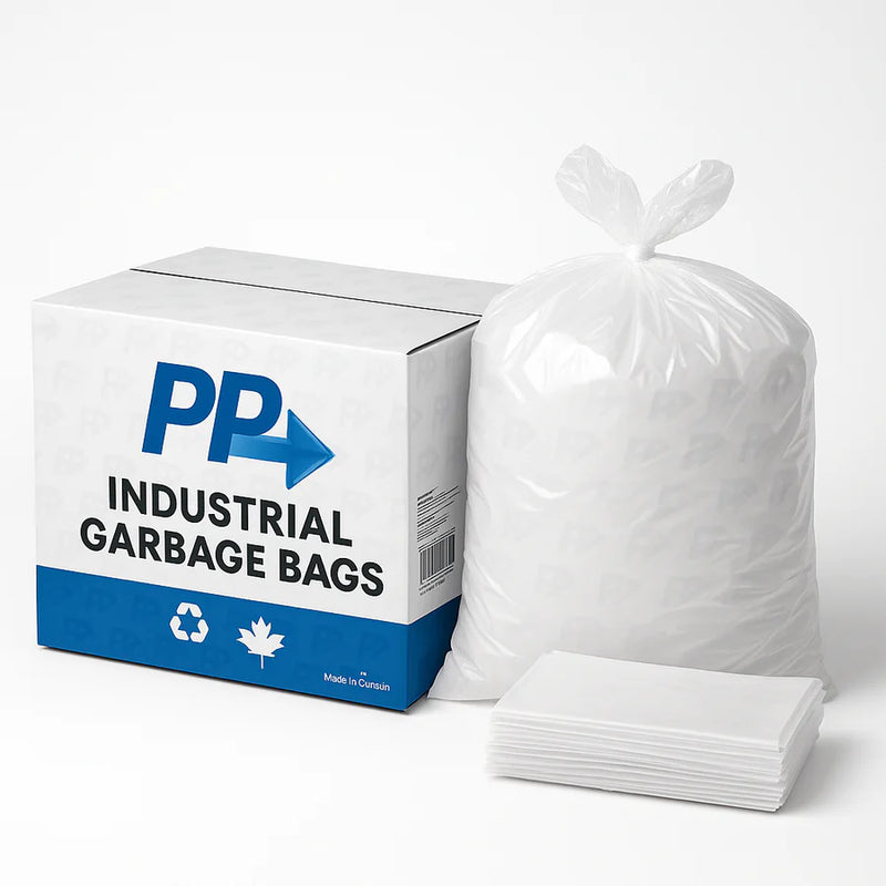 Garbage Bags 26" x 36" – Strong - White - 200 per case | GB-W-2636S