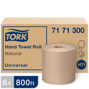 71 71 300 H71 Rouleau d'essuie-mains universel à encoche - Kraft 8" x 800' (6/cs)