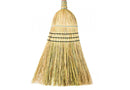Husky Heavy‑Duty Corn Broom — 60″ Wood Handle, Industrial Grade - 761