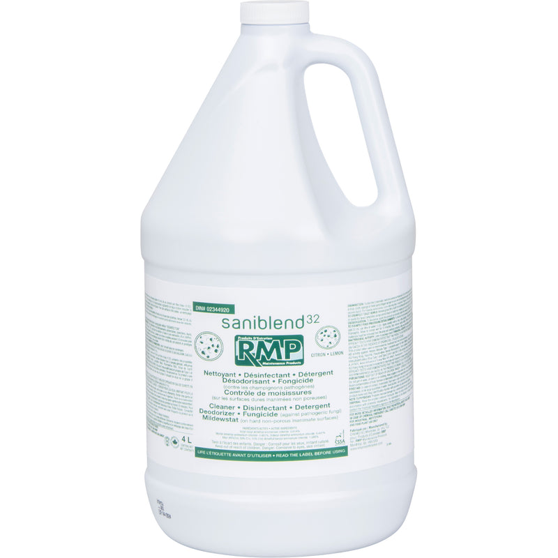 Saniblend 32 Disinfectant & Cleaner, 4 L, Jug (JC686)