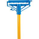 Step‑N‑Go Fibreglass Mop Handle — Open Gate Tip, 1″ Diameter (54″ & 60″, Blue/Yellow)