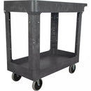 Utility Service Cart, 2 Tiers, 16-1/2" x 32-1/2" x 34-1/2", 550 lbs. Capacity (MP640)