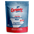 Certainty™ Plus - Disinfectant Wipes - Unscented 200ct, 30 seconds (96200R)