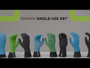 Biodegradable Nitrile Gloves — Powder-Free, Black, 4 mil, XX-Large (90/Box) - 6112PFXXL