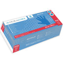 Disposable Nitrile Gloves — 5.2 Mil, Powder-Free, Blue, XXL, 100/Box (S5206)