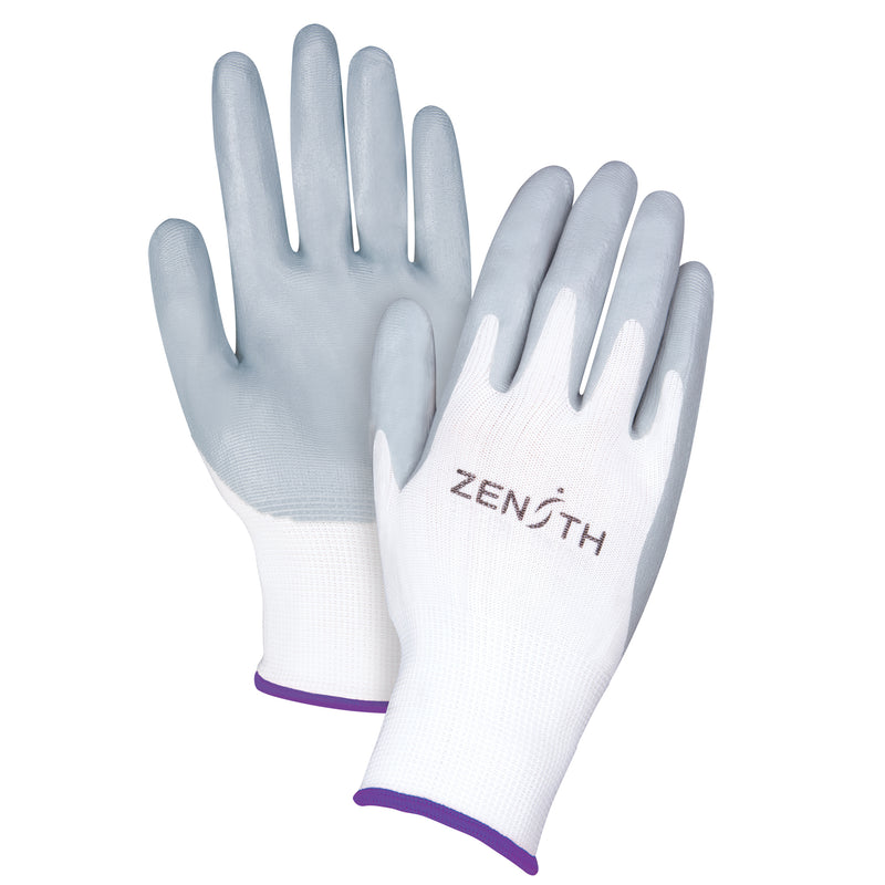 Lightweight Gloves — Foam Nitrile Coating, 13-Gauge Polyester Shell (Sizes XS–2XL)