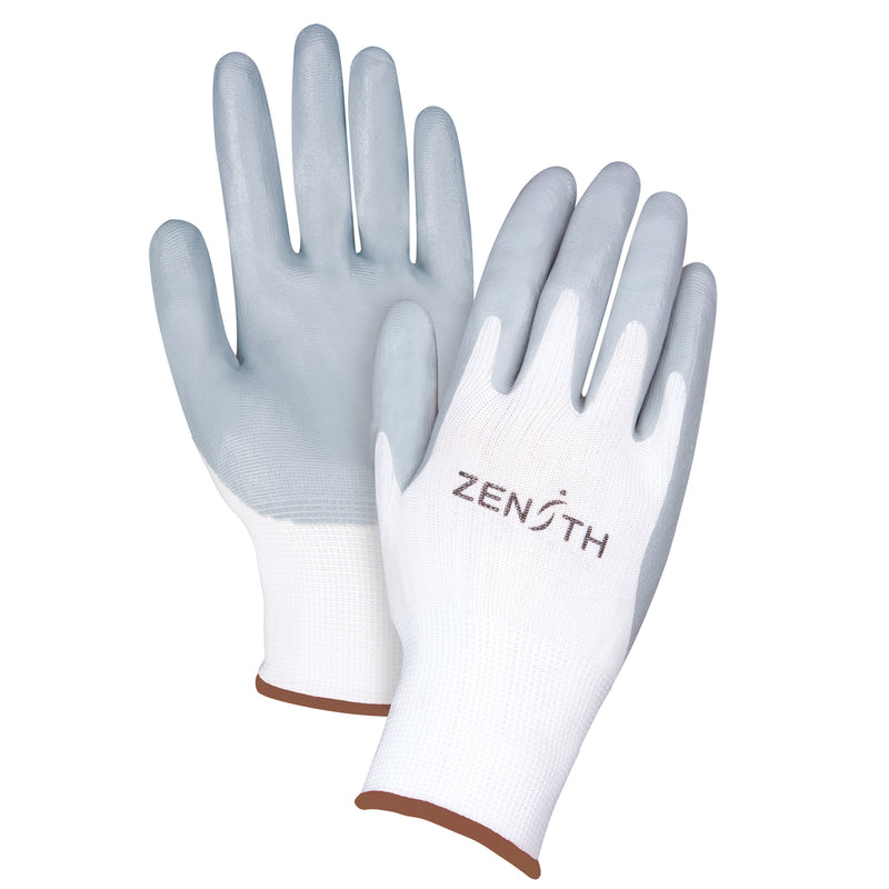 Lightweight Gloves — Foam Nitrile Coating, 13-Gauge Polyester Shell (Sizes XS–2XL)