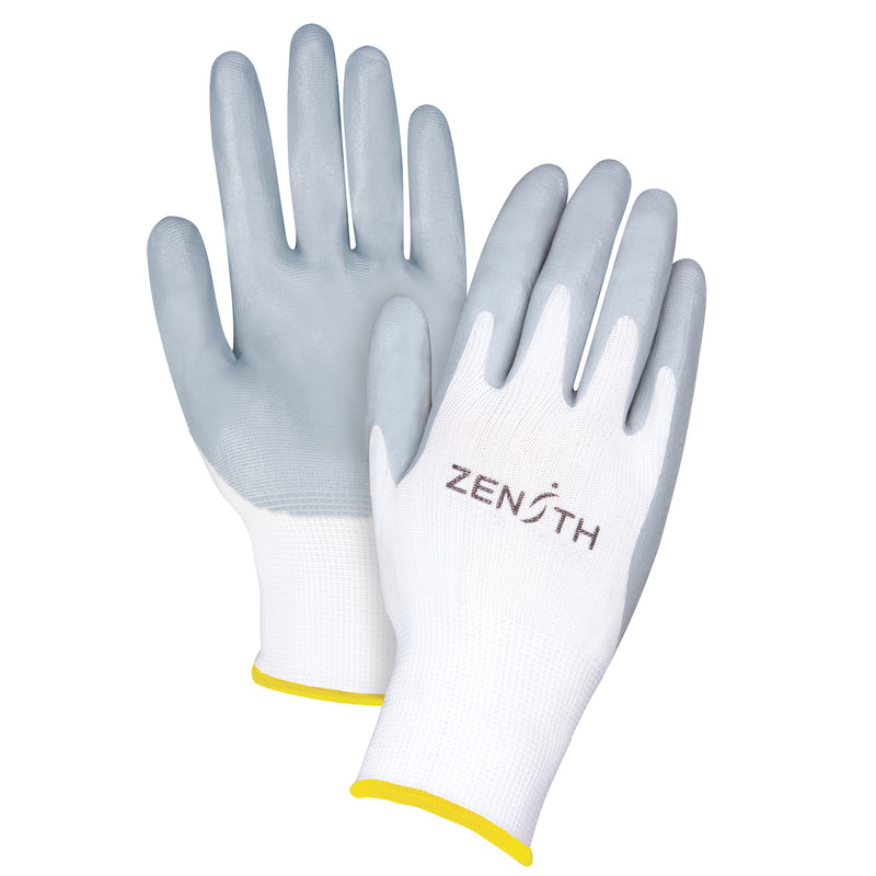 Lightweight Gloves — Foam Nitrile Coating, 13-Gauge Polyester Shell (Sizes XS–2XL)