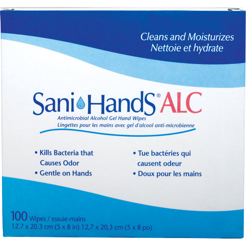 Sani-Hands® ALC Antimicrobial Hand Wipes (100-Pack)